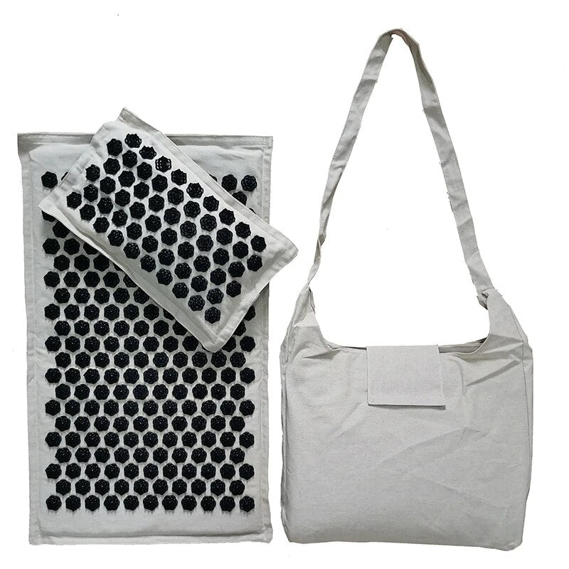 Lotus Spike Acupressure Mat with Pillow and Bag