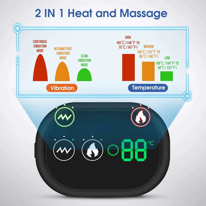 3-in-1 Wireless Heating Massager